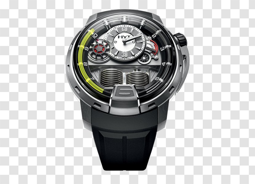 HYT Mechanical Watch Counterfeit Replica - Movement Transparent PNG