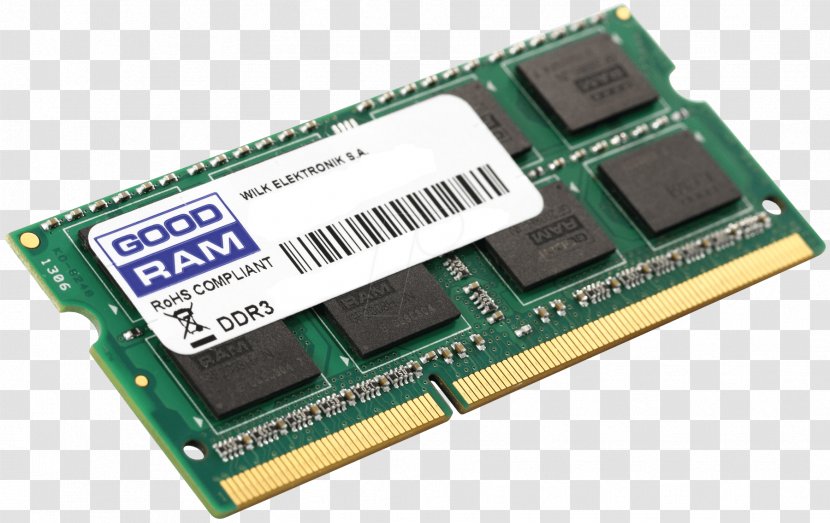 Laptop SO-DIMM Computer Data Storage DDR3 SDRAM Transparent PNG