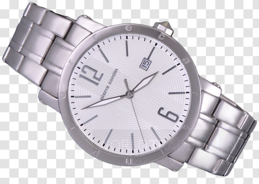 Steel Watch Strap - Silver Transparent PNG