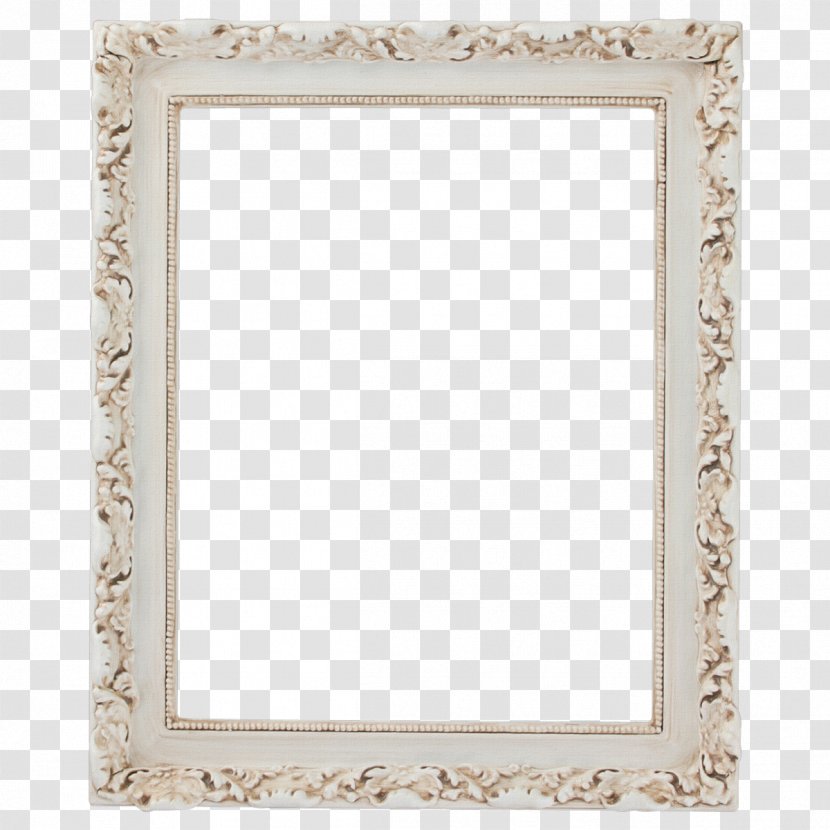 Picture Frames Mirror Antique White Gold - Reed Barton - Gray Frame Transparent PNG