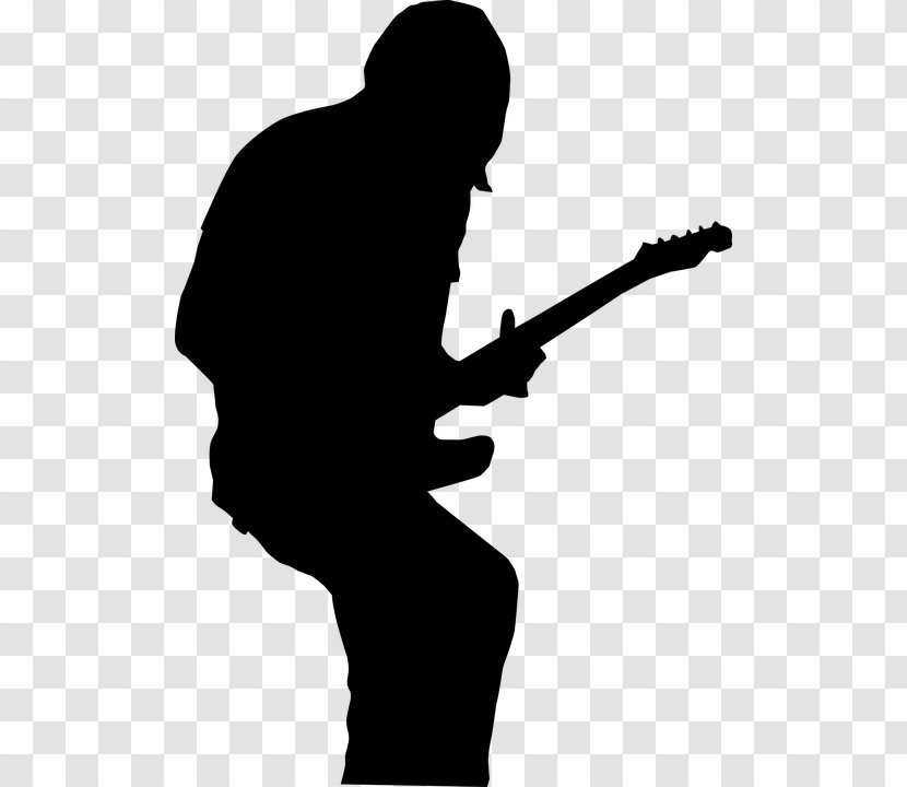 Guitarist Acoustic Guitar Clip Art - Silhouette Transparent PNG