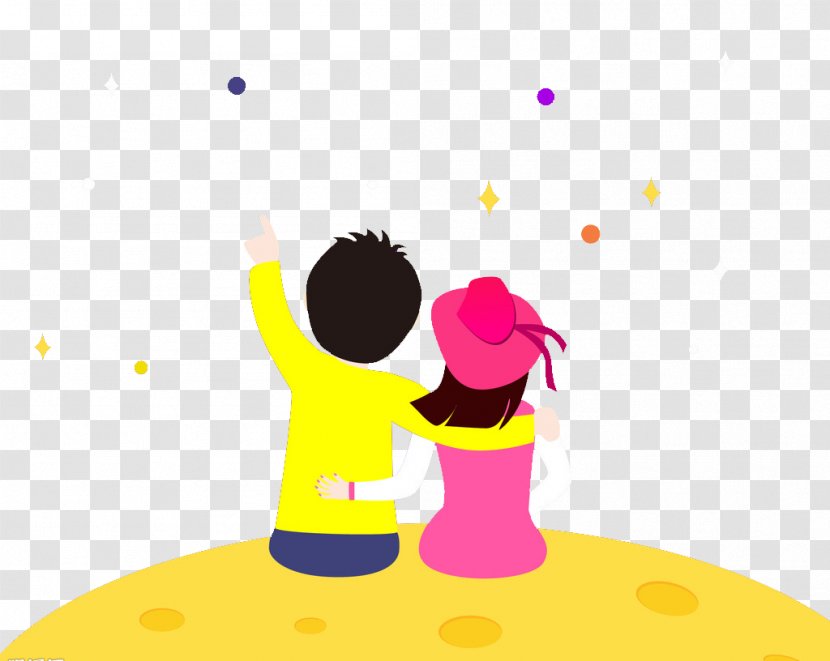 Cartoon Significant Other Clip Art - Play - Couple Transparent PNG