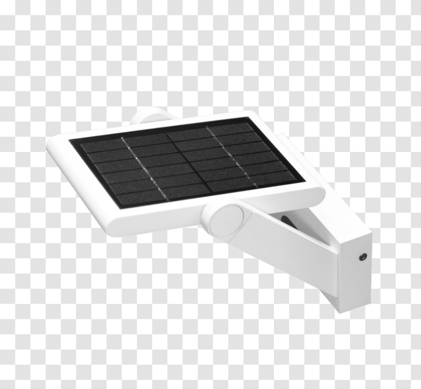 Solar Energy Light-emitting Diode Panels Battery Charger - White - Light Transparent PNG