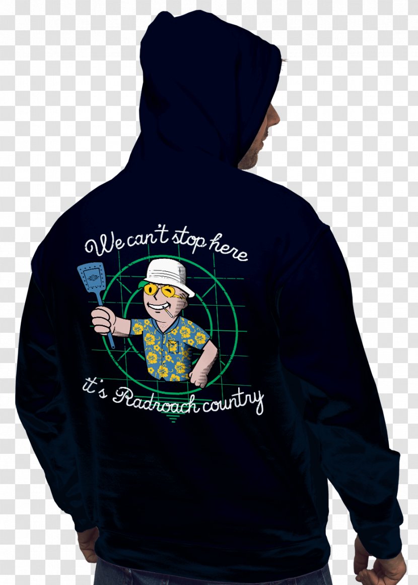 Fallout: New Vegas T-shirt Fallout 4 California Fear And Loathing In Las - Sweatshirt Transparent PNG