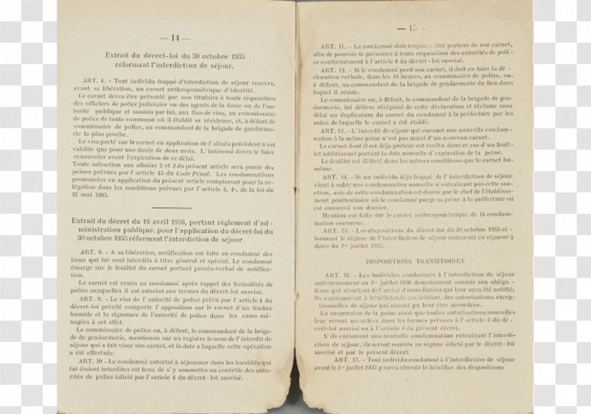 Document - Archives Nationales D'outremer Transparent PNG