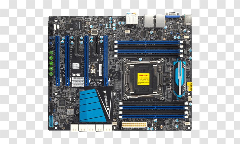 Intel LGA 2011 DDR4 SDRAM SUPERMICRO C7X99-OCE - Electronic Component - MotherboardATXLGA2011-v3 SocketX99LGA2011-v3 SocketRetailLGA Transparent PNG