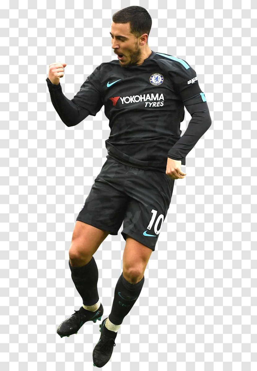Eden Hazard Jersey Chelsea F.C. Football Player - Fc Transparent PNG