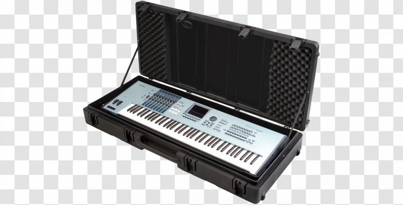 Road Case Electronic Keyboard Roland AX-Synth Musical - Silhouette Transparent PNG