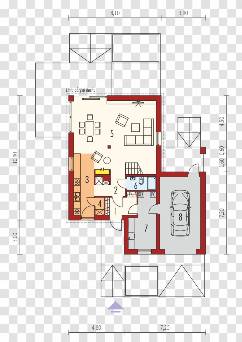 Window Terrace House Floor Plan Apartment Transparent PNG