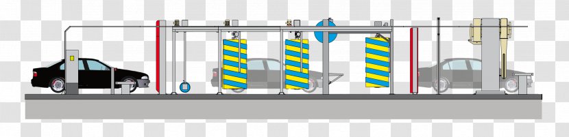 Car Wash Automatic Transmission Train Drive-through - The Transparent PNG