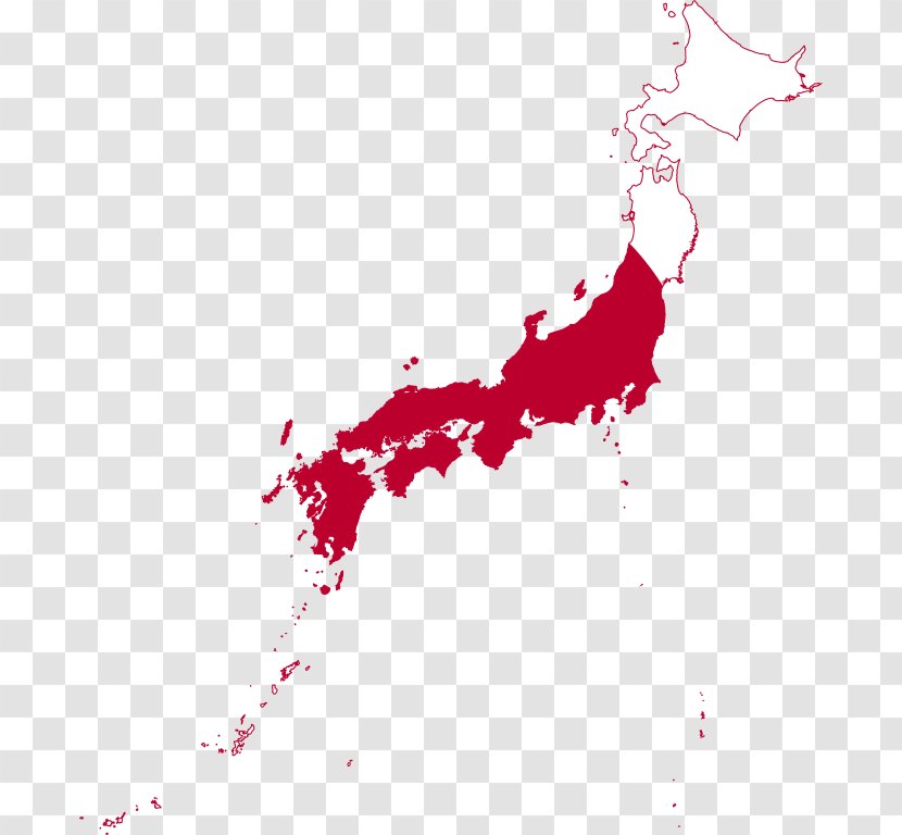 Flag Of Japan Map National - Text Transparent PNG