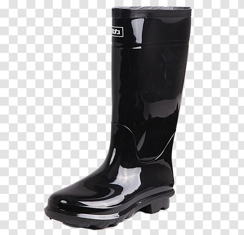 transparent rubber boots