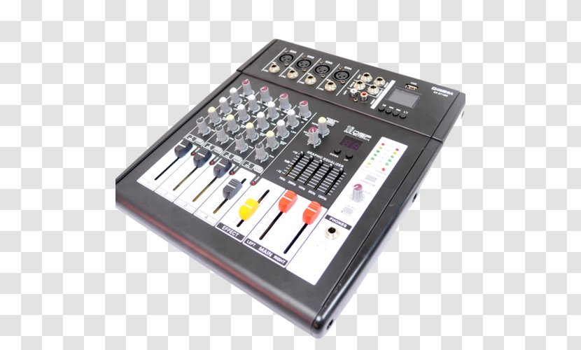 Audio Mixers Electronics Electronic Musical Instruments Sound Mixing - Device - Console Transparent PNG