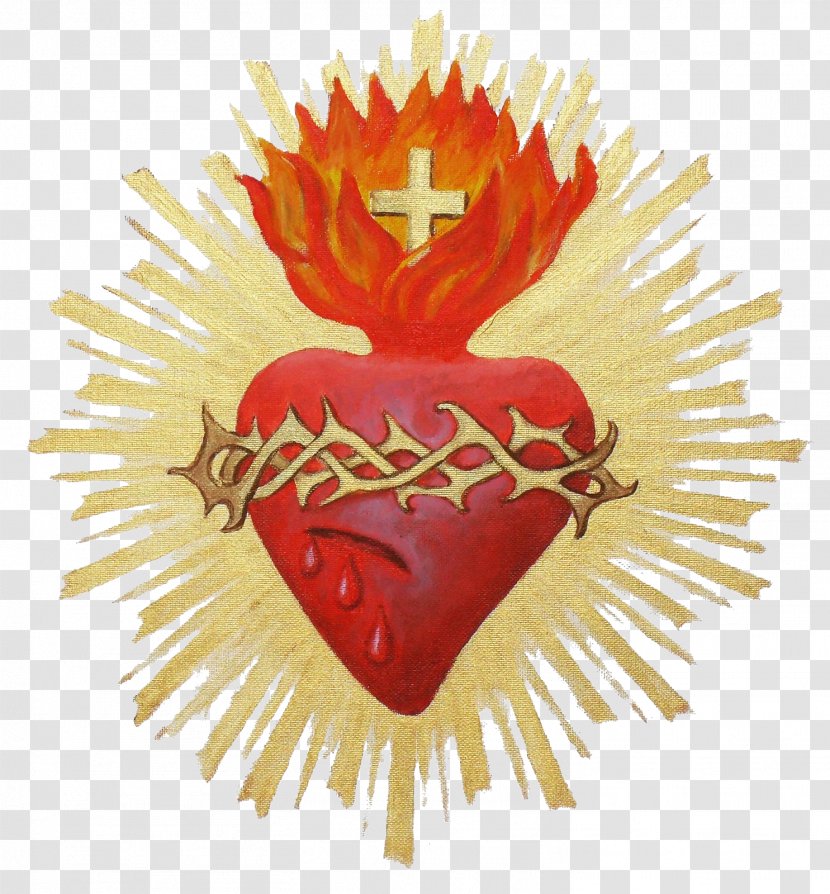 Sacred Heart Symbol Immaculate Of Mary Mysticism Transparent PNG