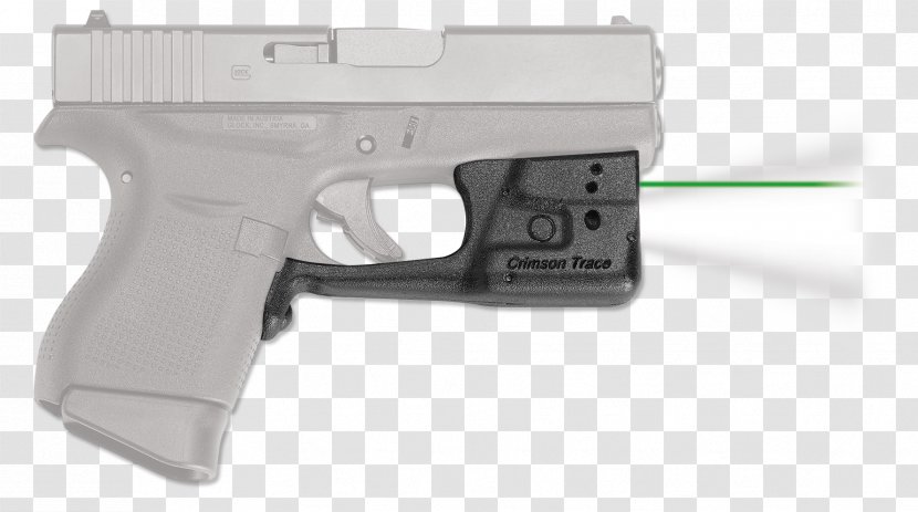 Trigger Firearm Glock Sight Crimson Trace - Pistol - Shooting Traces Transparent PNG