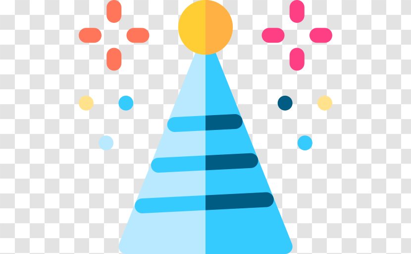 Party Hat Line Point Clip Art - Celebrate Icon Transparent PNG