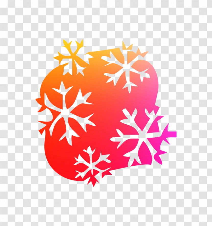 Christmas Ornament Font Day Pattern Orange S.A. - Sa - Snowflake Transparent PNG