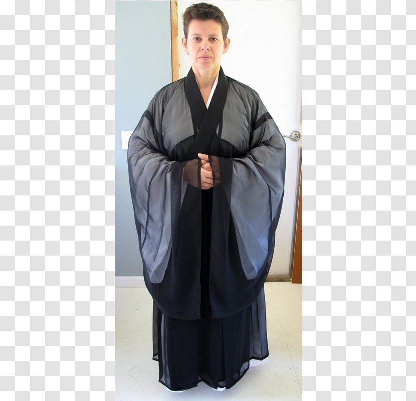 Robe Sōtō Zen Clothing Buddhism - Academic Dress - Sitting Transparent PNG
