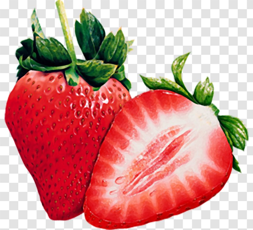 Strawberry Fruit Clip Art - Image Resolution - Halftime Transparent PNG