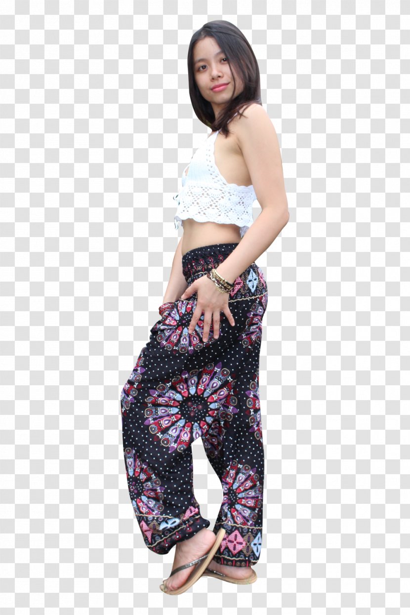 Leggings Shoulder - Waist - Bohemian Background Transparent PNG