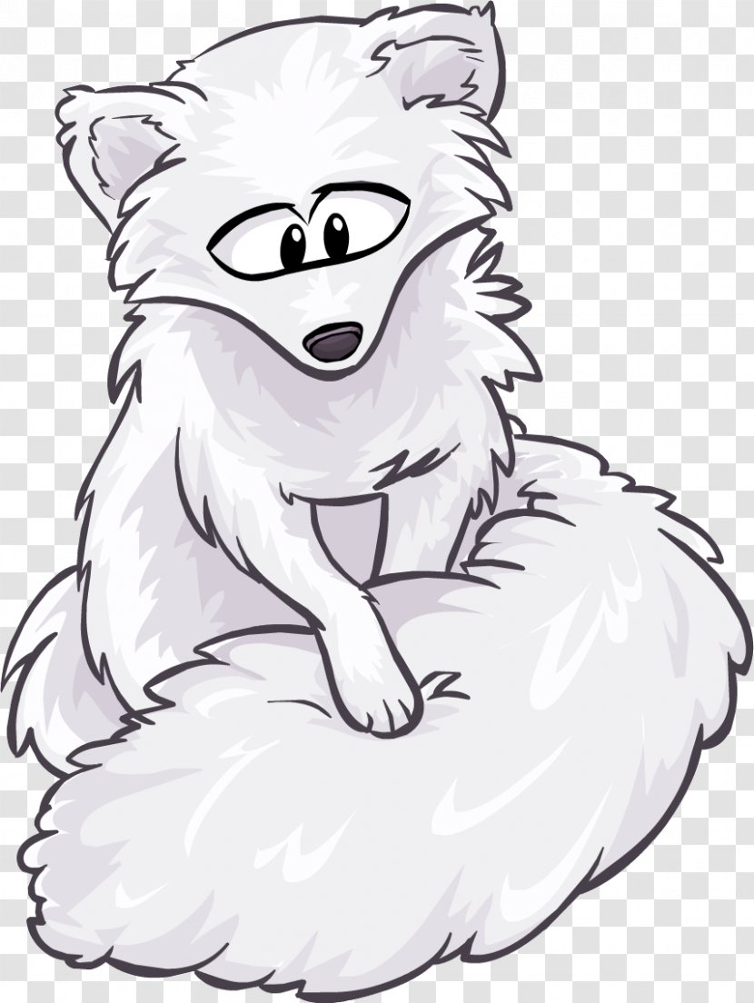 Club Penguin Arctic Fox - Heart Transparent PNG