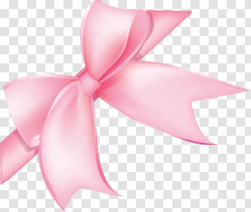 Nodes Rose Pink Clip Art - File Size - Bow Transparent PNG
