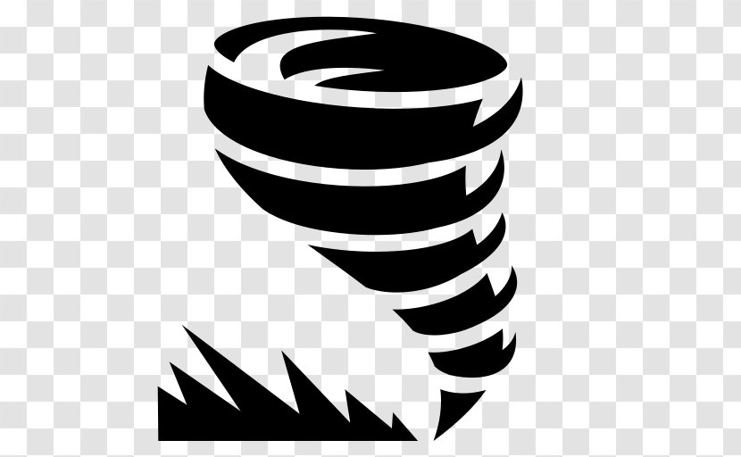 Clip Art - Monochrome Photography - Tornado Transparent PNG