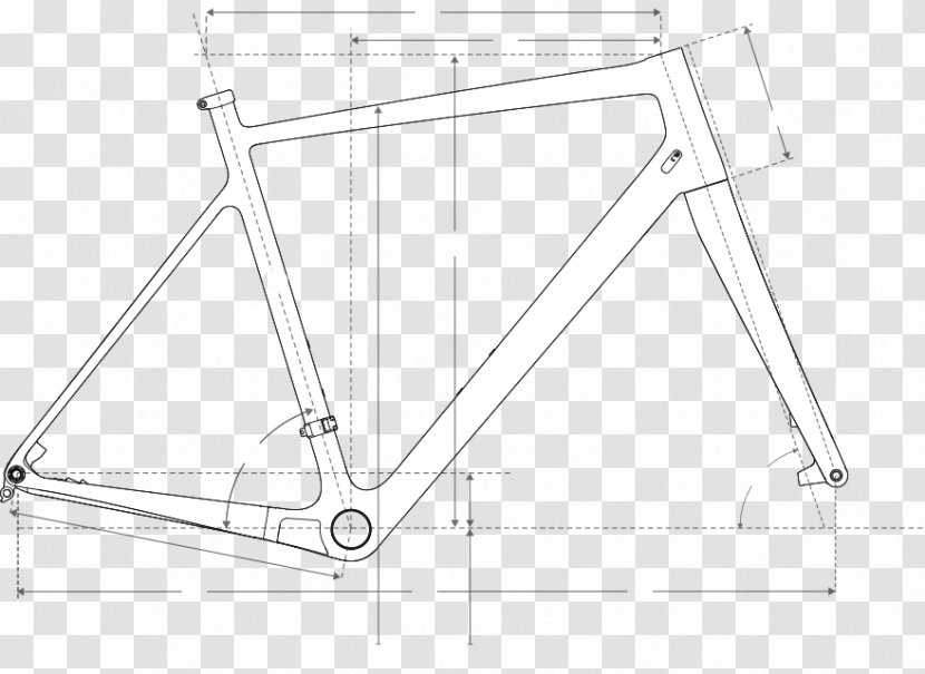 Bicycle Frames Wheels Line Art - Hardware Accessory Transparent PNG