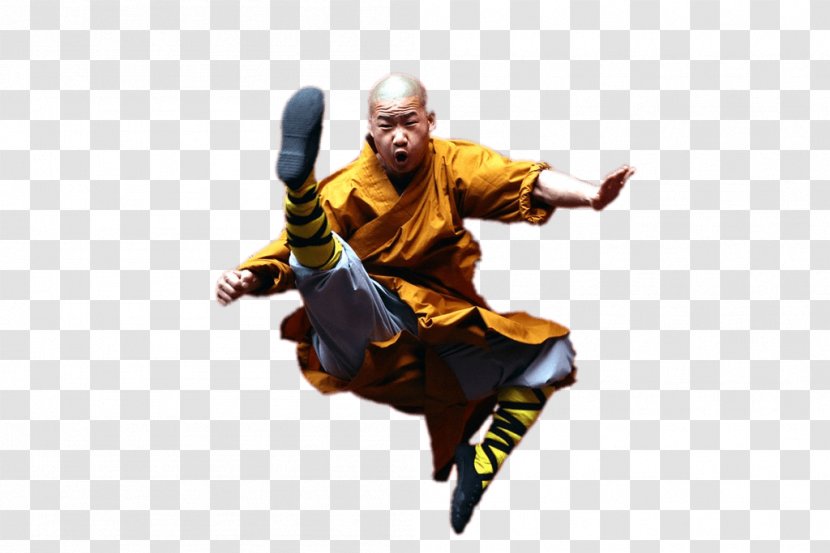 Shaolin Monastery Kung Fu Monk - Kick Transparent PNG