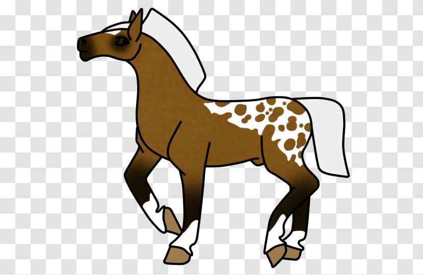 Mule Giraffe Mane Mustang Donkey - Cartoon Transparent PNG