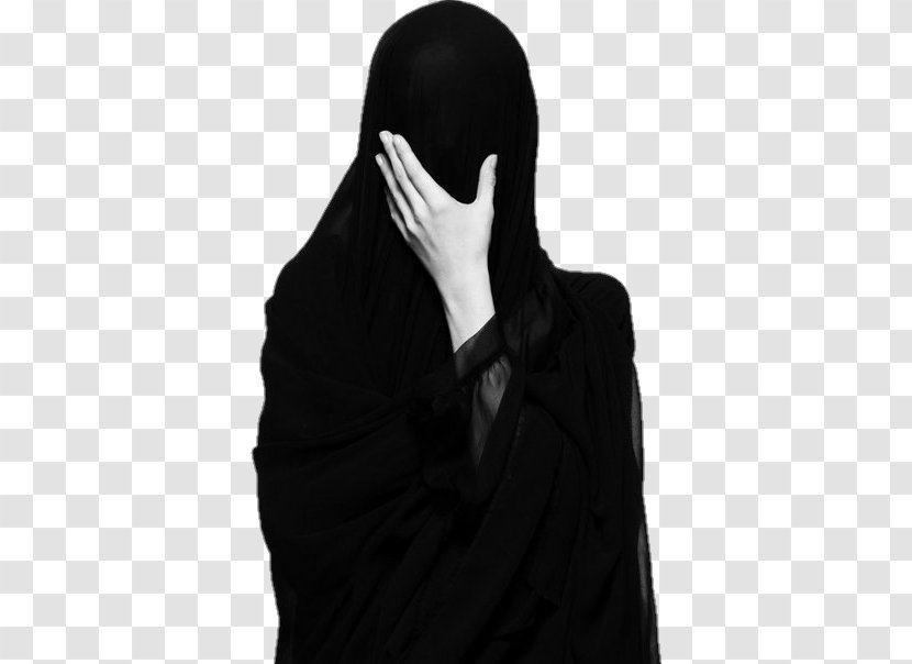 Hijab Islam Niqāb Muslim Woman - Neck Transparent PNG