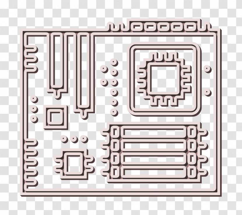 Motherboard Icon Technology Icon Transparent PNG