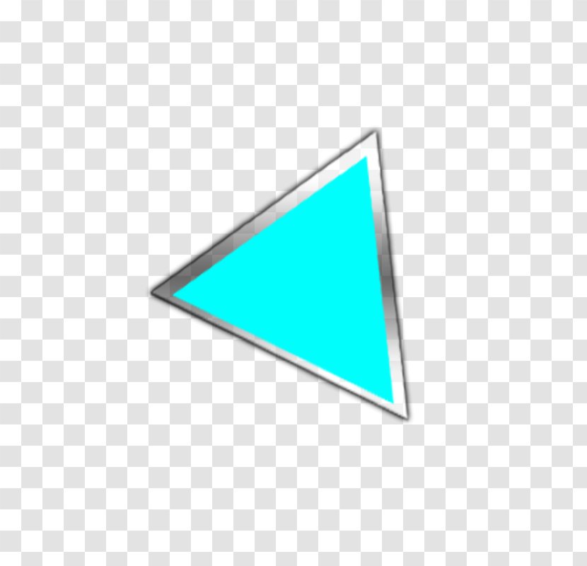 Turquoise Teal Triangle Rectangle - Body Jewelry - Triangulo Transparent PNG