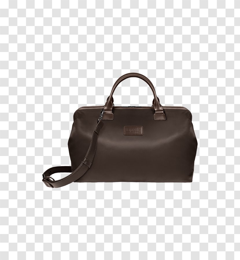 Lipault Lady Plume Weekend Bag Handbag Messenger Bags Shoulder M - Leather Transparent PNG