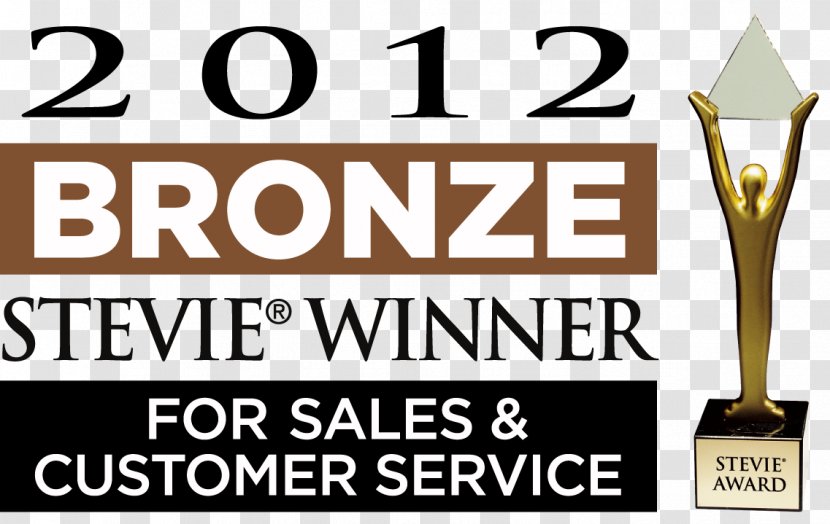 Stevie Awards Silver Business Brinks Home Security - Sales - Bronze Trophy Transparent PNG