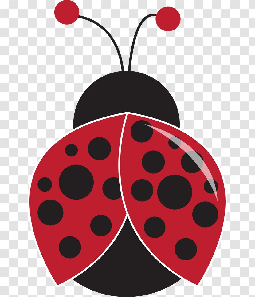 Ladybird Beetle Illustration Image Polka Dot Clip Art - Gravida Button Transparent PNG