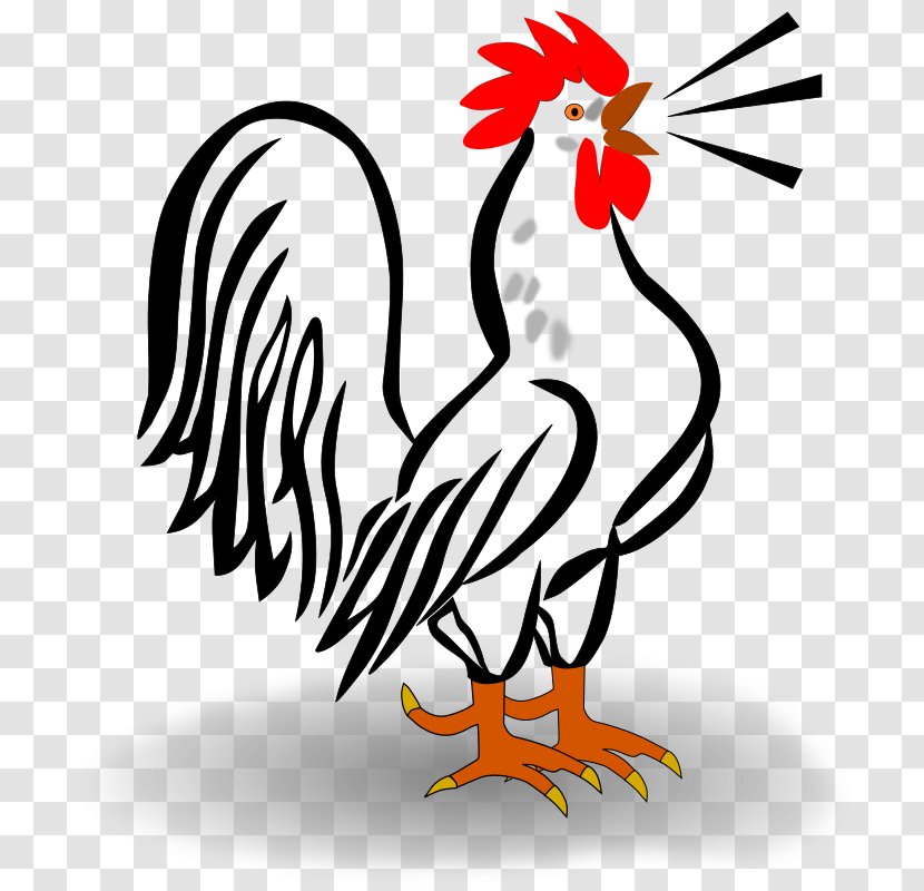 Rooster Clip Art - Galliformes - Livestock Transparent PNG