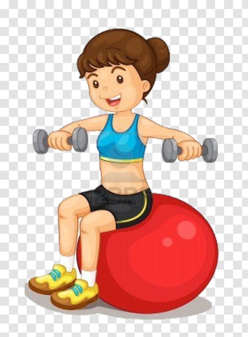Exercise Balls Equipment Fitness Centre - Woman Transparent PNG