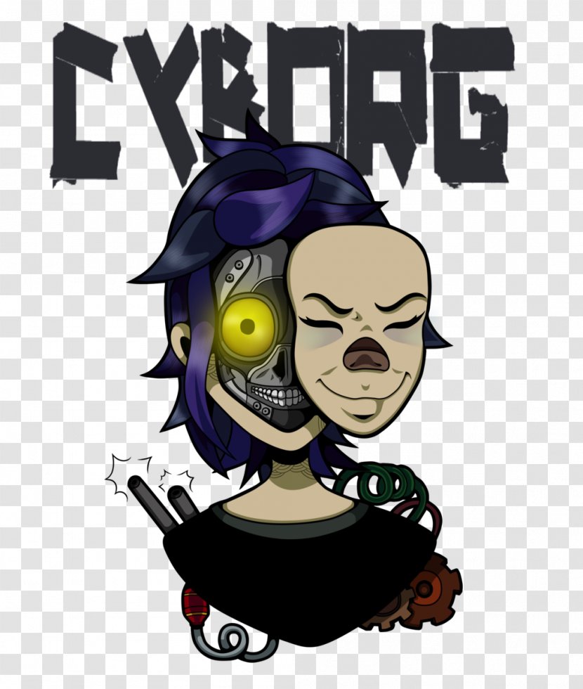 T-shirt Art Cyborg Noodle Gorillaz - Shirt Transparent PNG