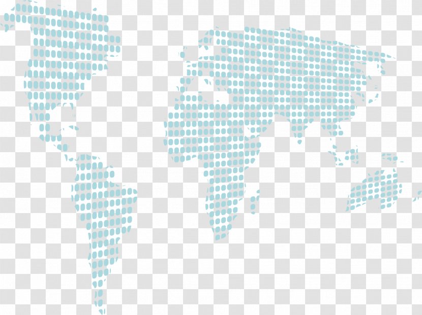 Graphic Design Brand Pattern - Text - World Map Transparent PNG
