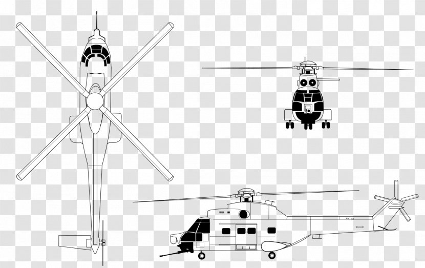 IAR 330 Aérospatiale SA Puma Helicopter Rotor Eurocopter AS332 Super - Aircraft Transparent PNG