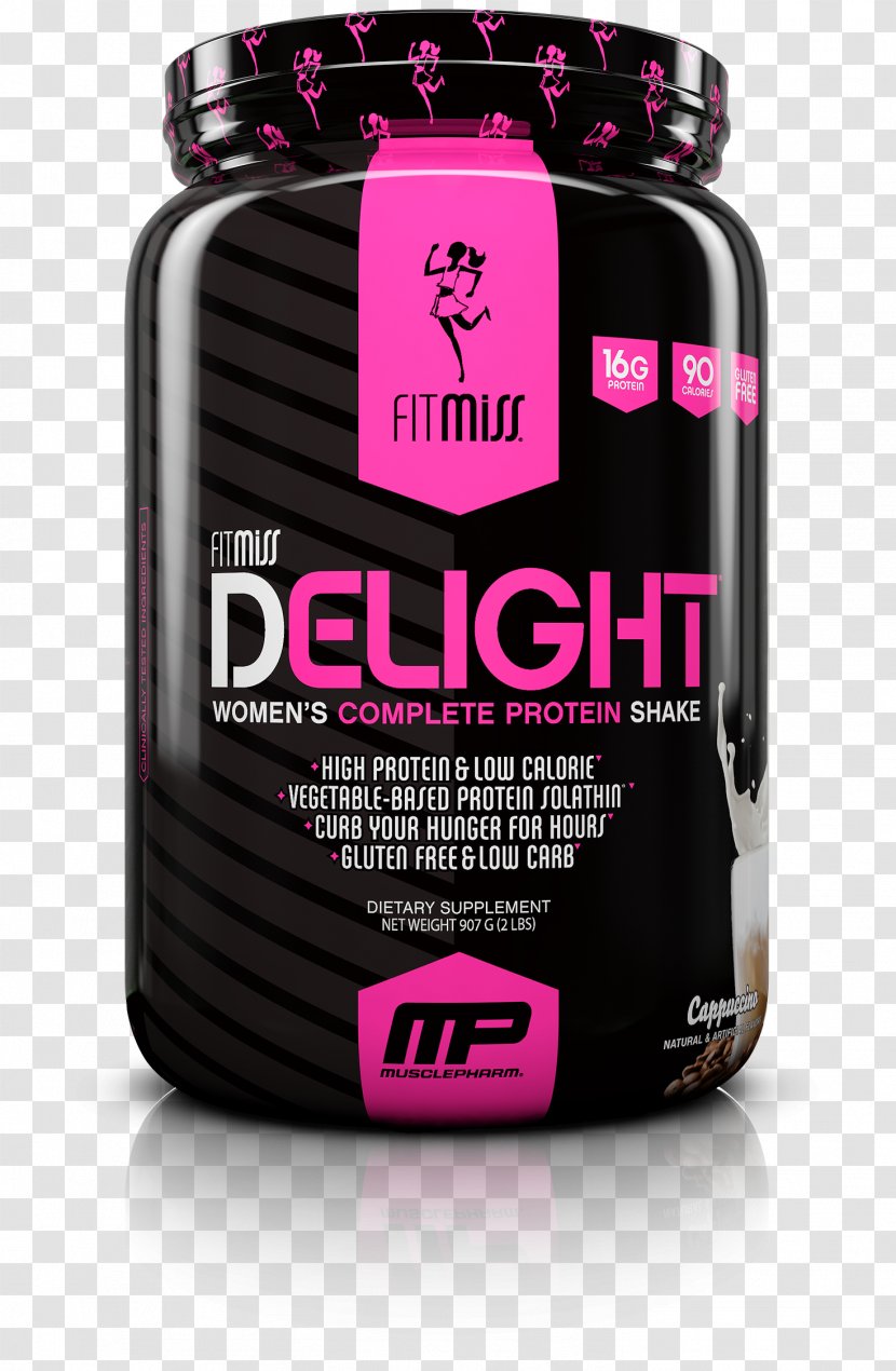 Protein Dietary Supplement Milkshake Nutrition Health - Delight Transparent PNG