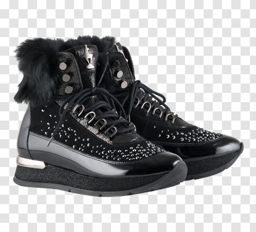 Snow Boot Sneakers Fashion - Black - Apres Ski Transparent PNG