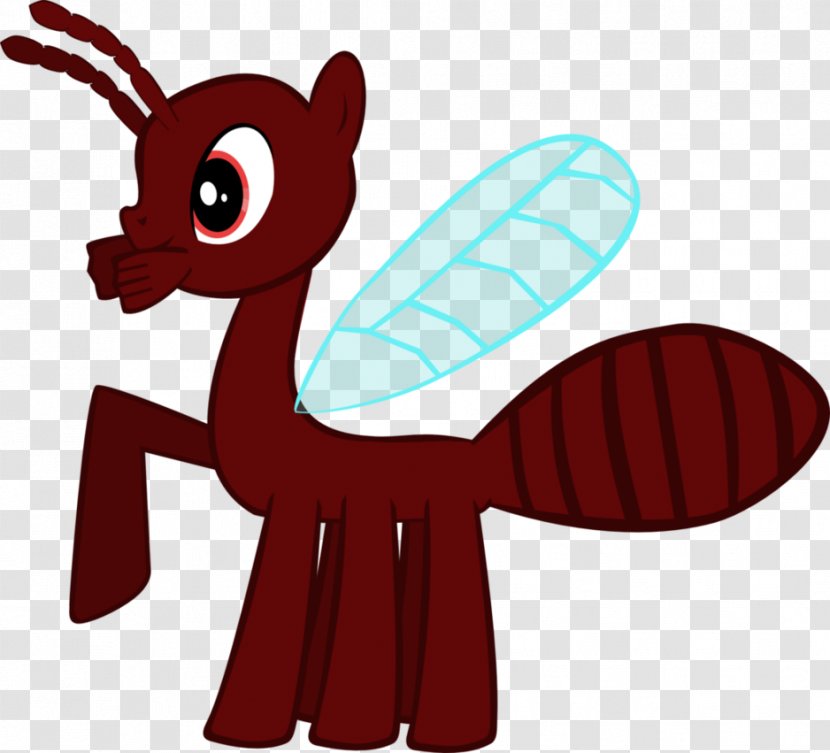 Pony Horse Insect Clip Art - Cartoon Transparent PNG