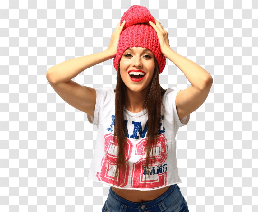 Beanie Freshkiss. Knit Cap Head Bad Breath - Heart Transparent PNG