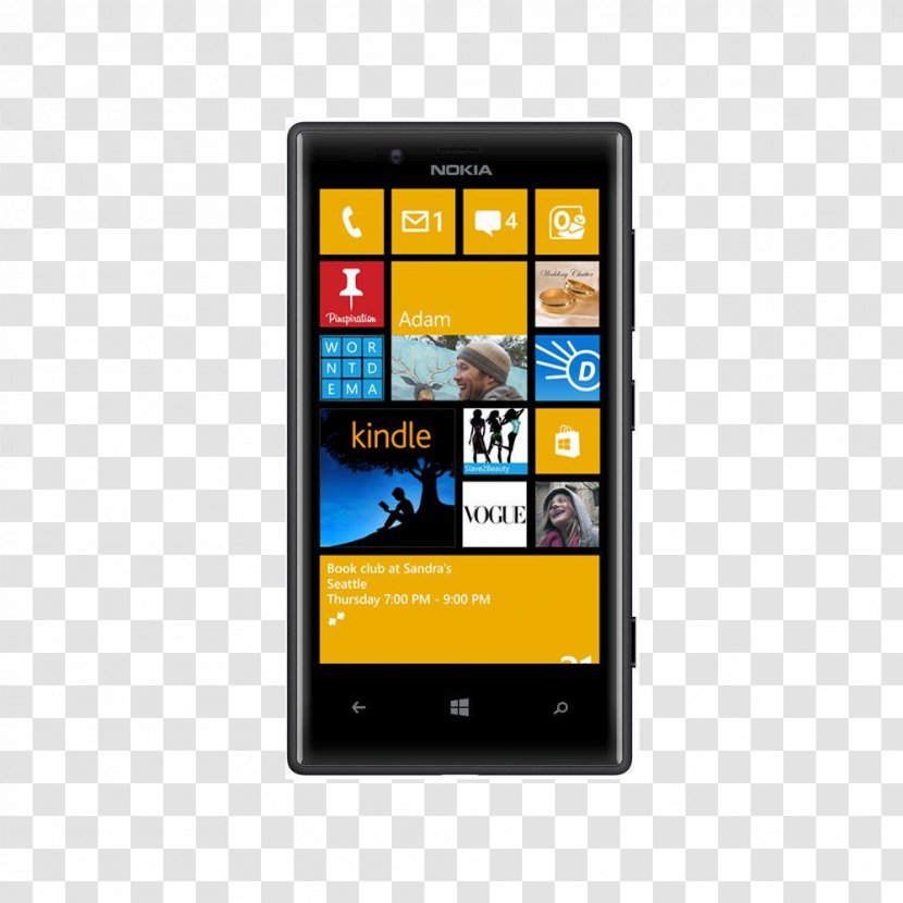 Windows Phone 8 Microsoft Lumia Smartphone - Feature Transparent PNG