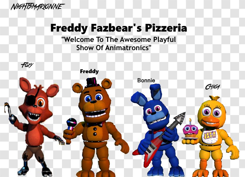 Freddy Fazbear's Pizzeria Simulator Stuffed Animals & Cuddly Toys Game - Video - Come Down Transparent PNG