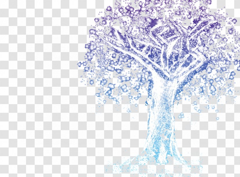 Graphic Design Download - Text - Magic Fairy Tree Picture Material Transparent PNG