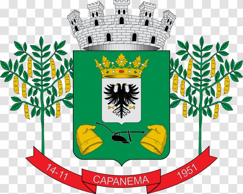Pinhais Contenda Ampére Coat Of Arms Capanema - Paran%c3%a1 - PRPr Transparent PNG
