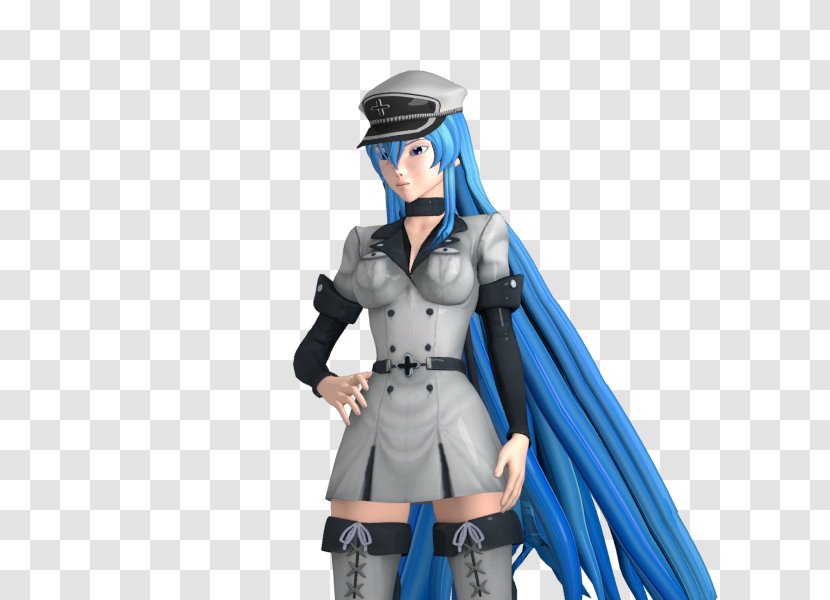 Concept Art 3D Modeling - Action Toy Figures - Esdeath Transparent PNG